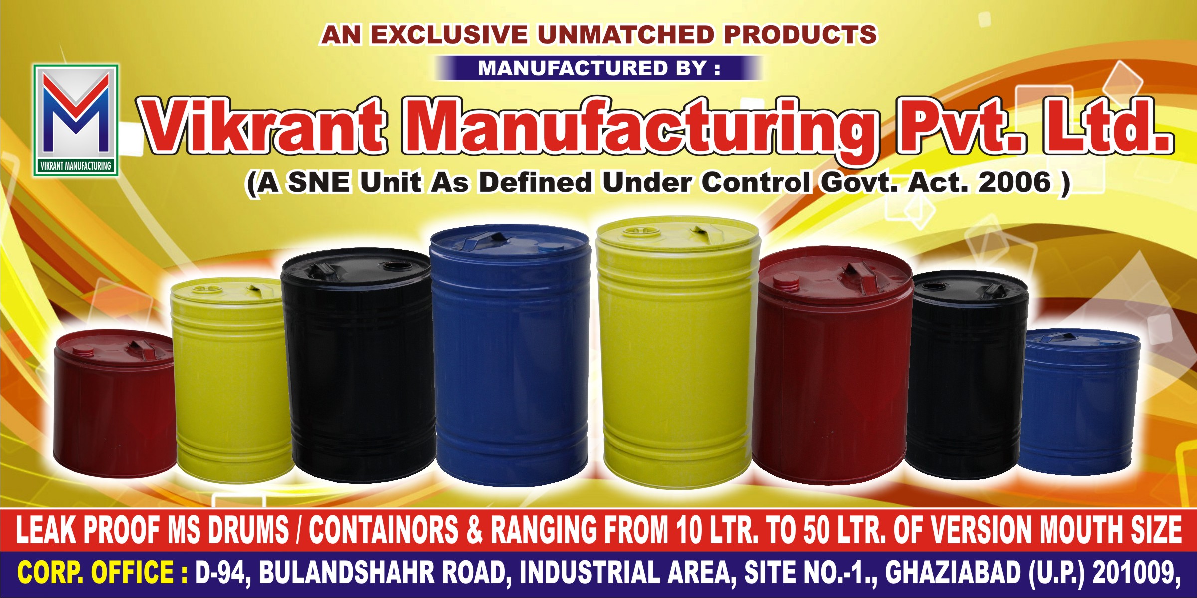 Vikrant Manufacturing Private Limited